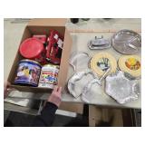 Crumb trays, chimney inserts, tins +