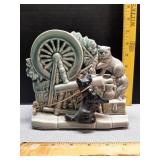 McCoy Scottie Dog and cat planter