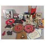 Scottie dog kitchen items and games