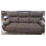 > Southern motion electric reclining sofa couch