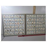 Cigarette tobacco cards