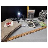 Dash camera portable lights bumper sticker +