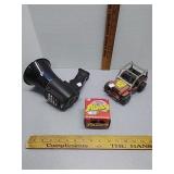 RadioShack Powerhorn megaphone, Tonka Truck &