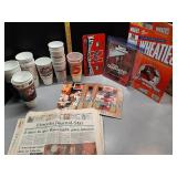 Husker football Memorabilia +Cups, Sports