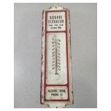 * Advertising Thermometer,  Kilgore Elevator,
