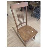 > Oak Rocking chair