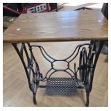 > Treadle Sewing machine table 24x16x30'