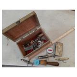 Utilities box & contents