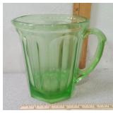 Uranium Glass Pitcher