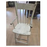 > Wood High chair,14x15x36
