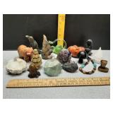 * Mineral figurines +