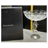 Waterford Crystal seahorse vase