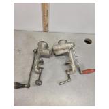 Enterprise and Ebaloy food choppers