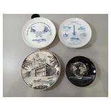 8- Commerative Plates,  Blue Hill 1881-1981,