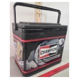 Champion Sparkplug mancave Ice Chest Cooler
