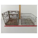 2- Wire Milk Crates