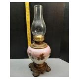 Vintage Eagle oil lamp