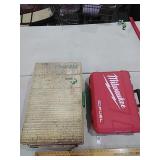 2 Empty plastic cases