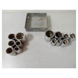 1/2' Drive- Metric & SAE Sockets S-K, Craftsman,