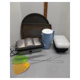 Cuisinart griddle, pizza pan , pitcher  & storage