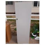 Tall metal storage cabinet 18wx60hx12d