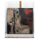 > Canvas decor approx 23"ï¿½24"