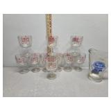 10 beer goblet and picture