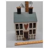 Lighted Salt box house