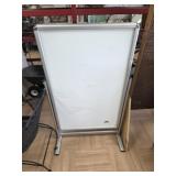 > Freestanding Dry erase White board 54x30"
