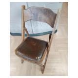 > Acme Wood Folding Chair