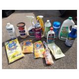 Household cleaning supplies