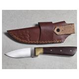 Handmade custom knife with sheath