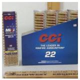 * 5X: CCI 22 LR ammo ammunition - 100 rds per box