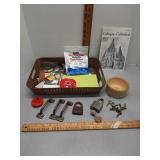 Padlocks, handles, Roseville bowl,  Cologne