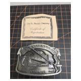 Harlan Co. Lake limited edition belt buckle