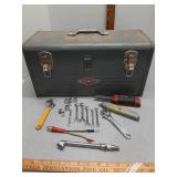 Craftsman tool box & tools and socket set