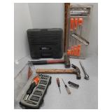 Leak detector,  Socket, hammers & screwdrivers