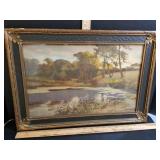 Antique 1910 Edouard-Bernard Debat-Ponson