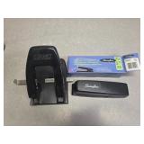 Stapler and hole punch