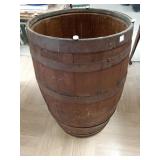 > Wood Barrel