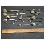 Mismatched forks spoons & more! Some silver