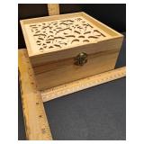 Wood box & contents!