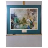 > Abstract print Latent Antagonism by Avigdor