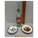 Fitzgerald Whiskey decanter,  Boot Hill & Native