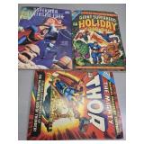 Large size marvel comics with superman crossover!