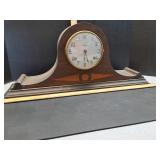 Vintage Waterbury mantle clock with key!
