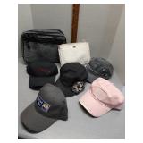 Purses: Thirty One, Michael Kors + hats caps