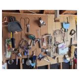 Pegboard contents