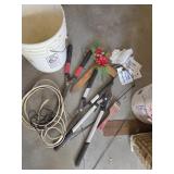 Romex, loppers, buckets+