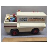 Fisher Price  Fire truck and action figure Toy